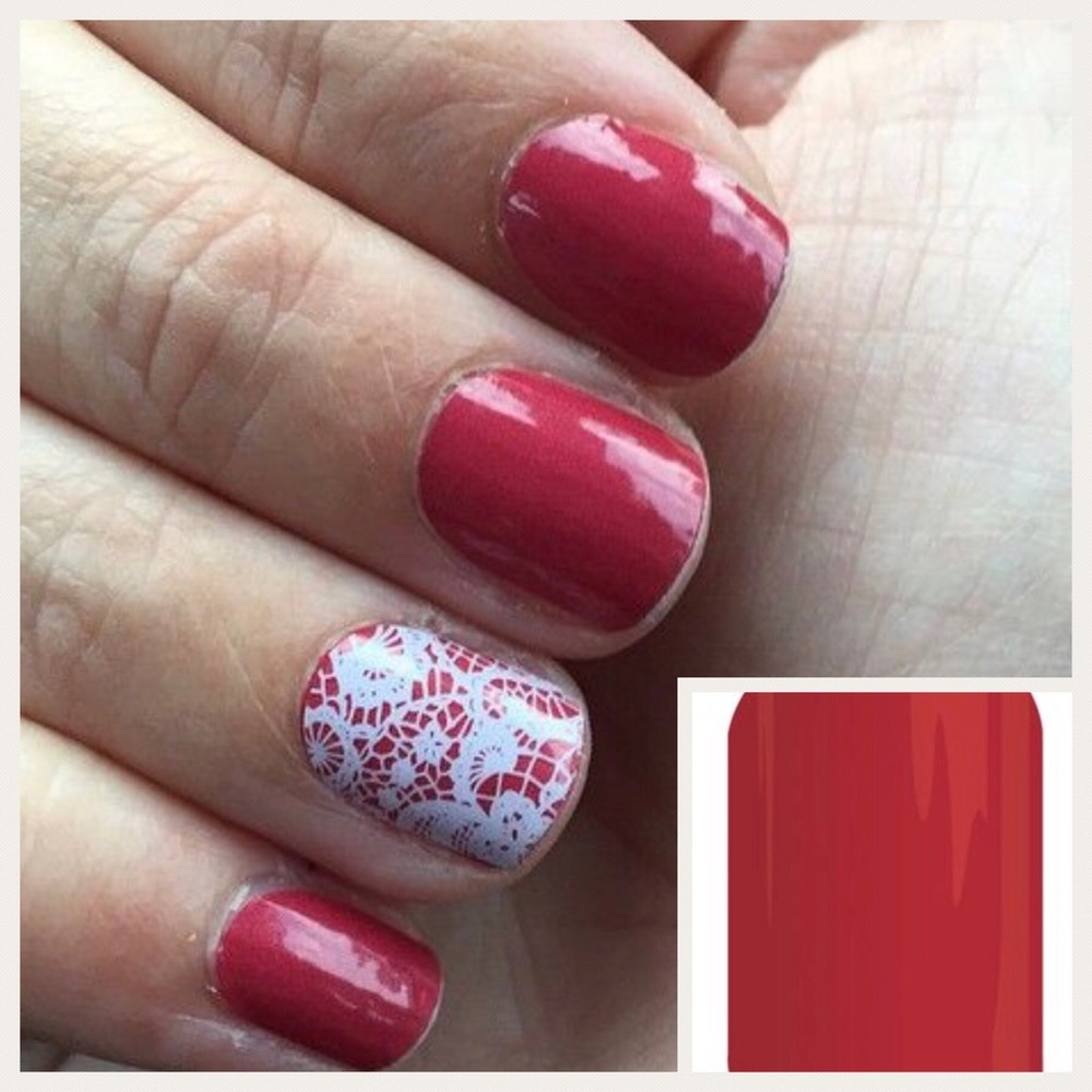 Jamberry nail wraps true love